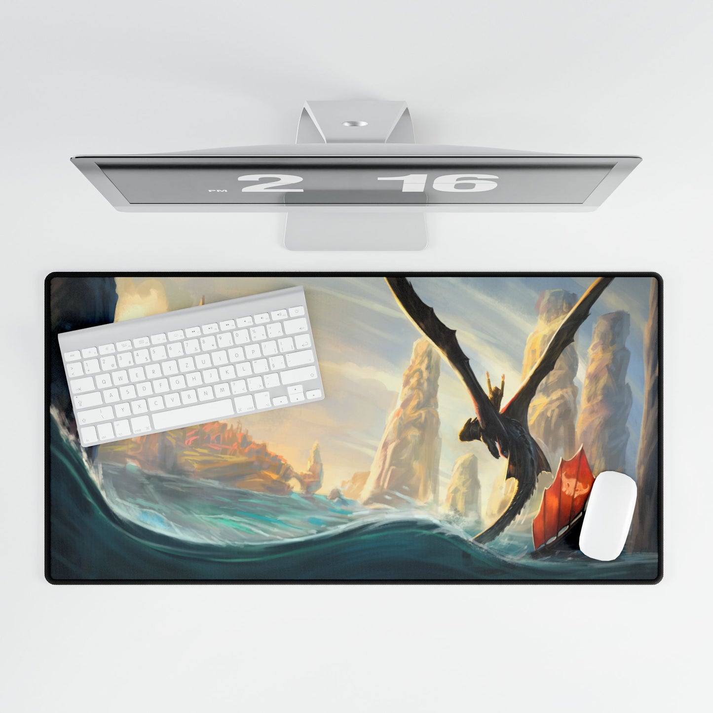 Sunrise Flight Desk Mat