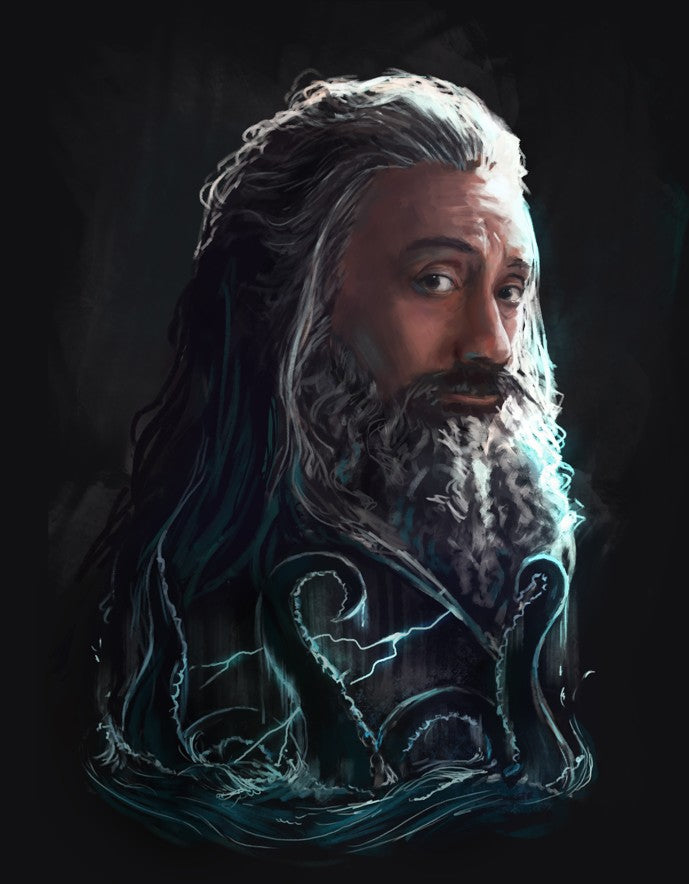 Blackbeard Art Print LAST STOCK