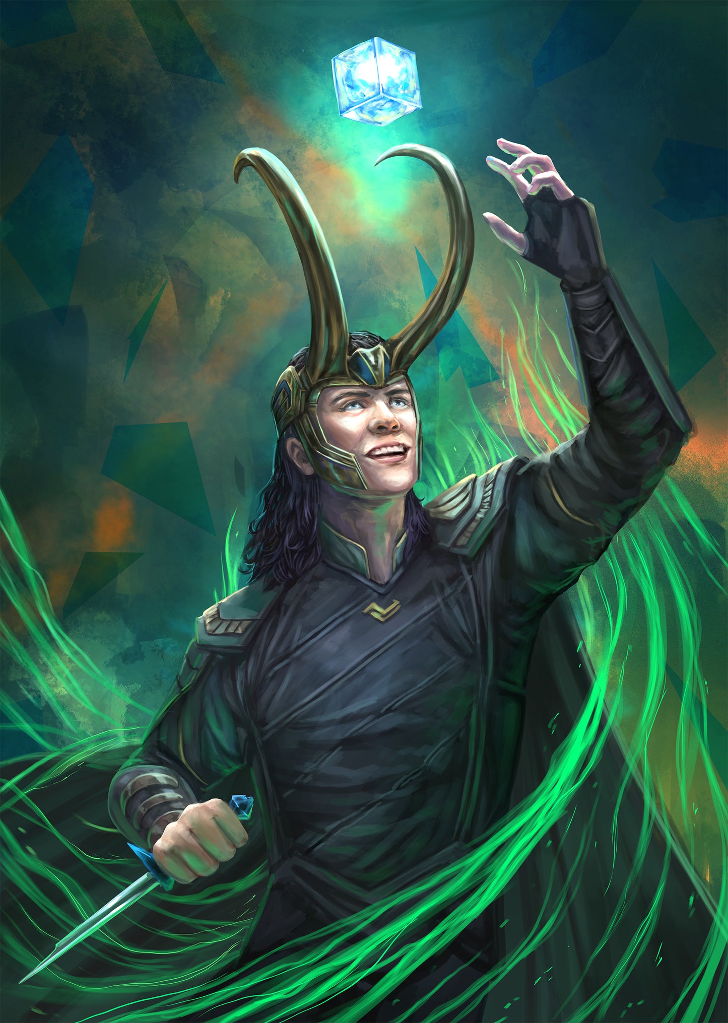 God of Chaos Art Print LAST STOCK