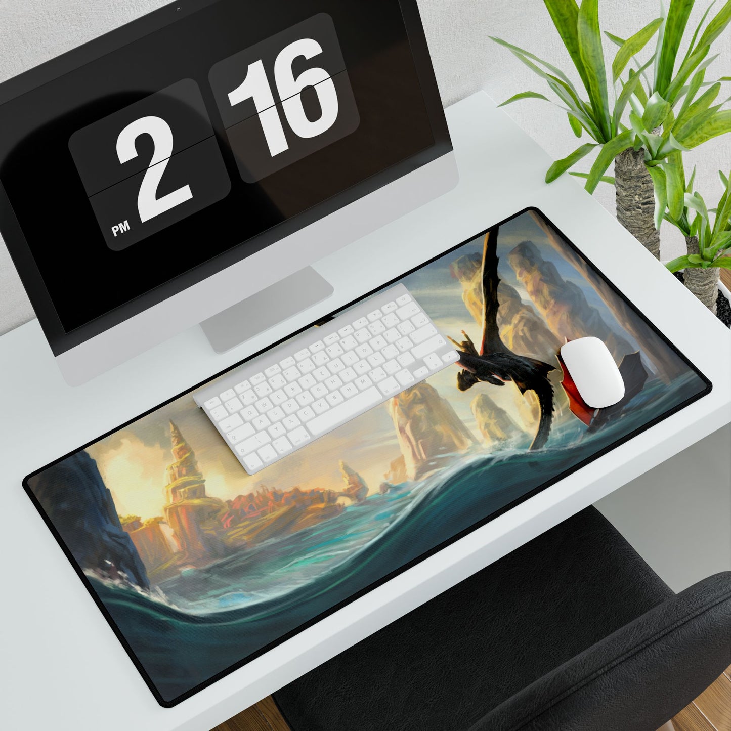 Sunrise Flight Desk Mat