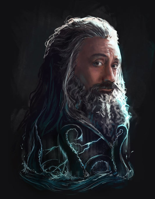 Blackbeard Art Print LAST STOCK