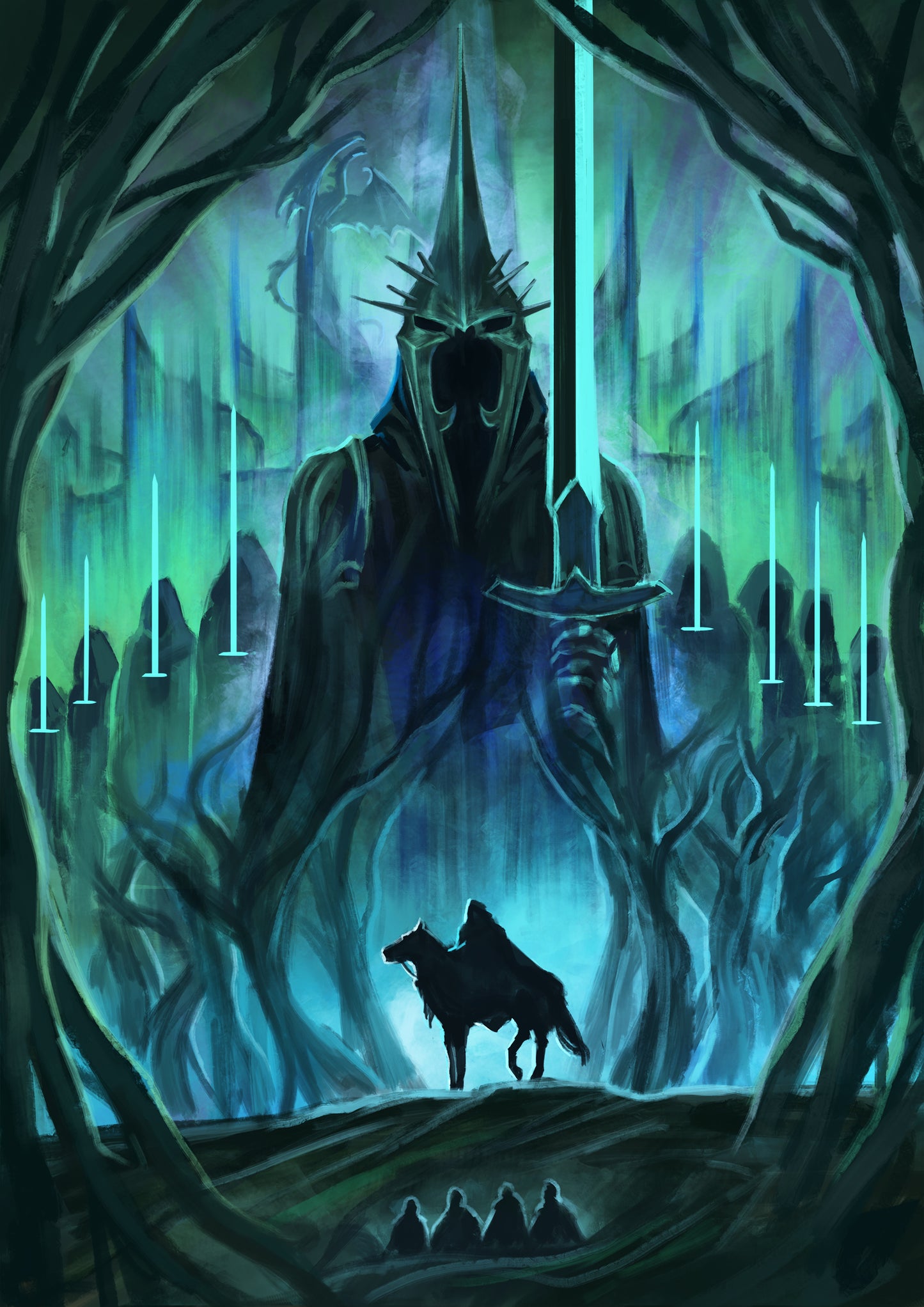 The Nine Art Print (A3 Only)