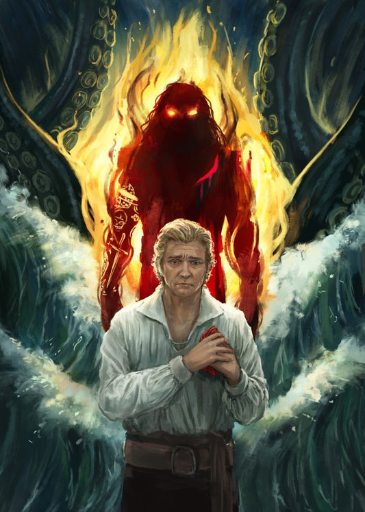 The Pirate Duo Art Print LAST STOCK