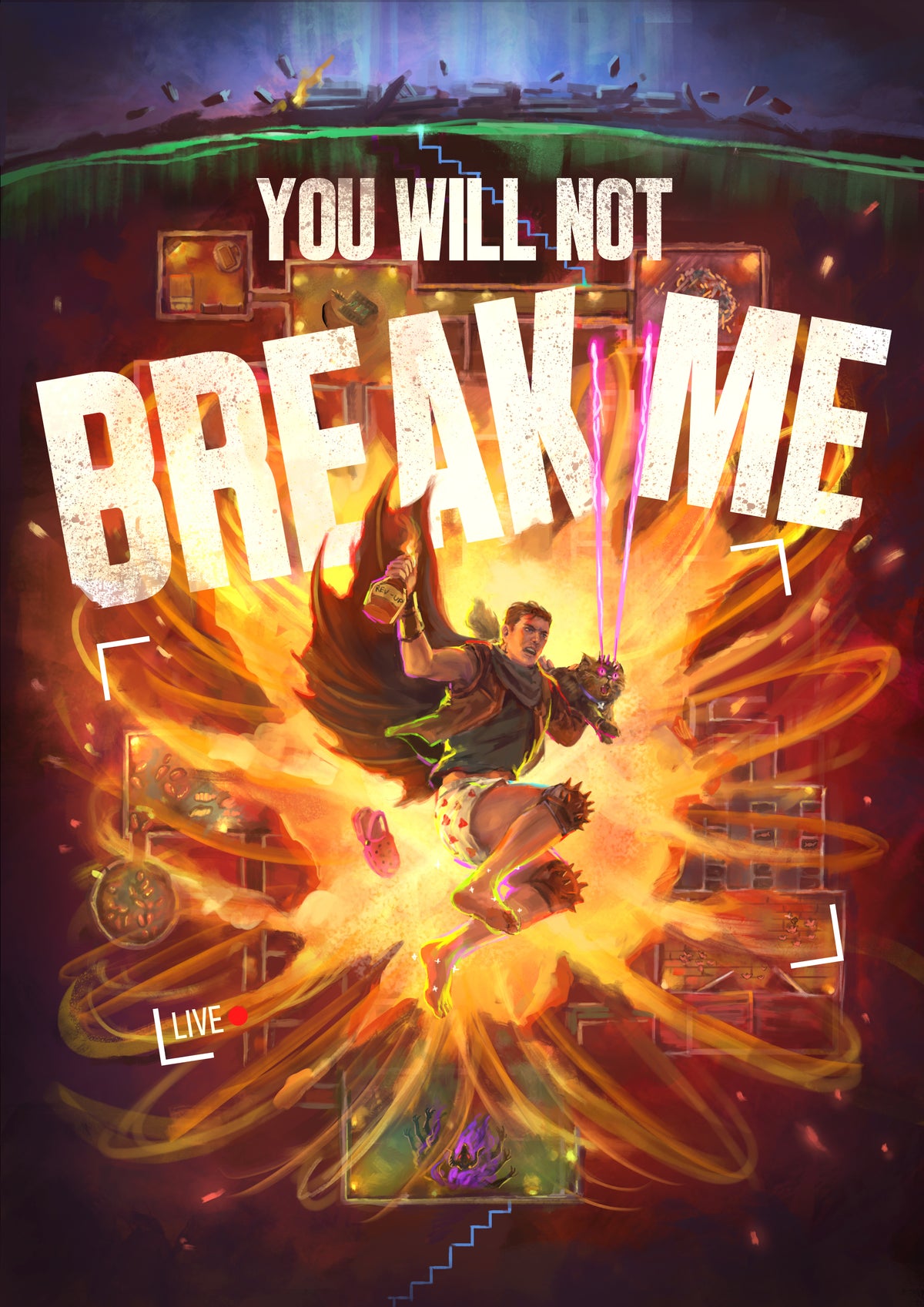 You Will Not Break Me *PREORDER* (A3 Only)